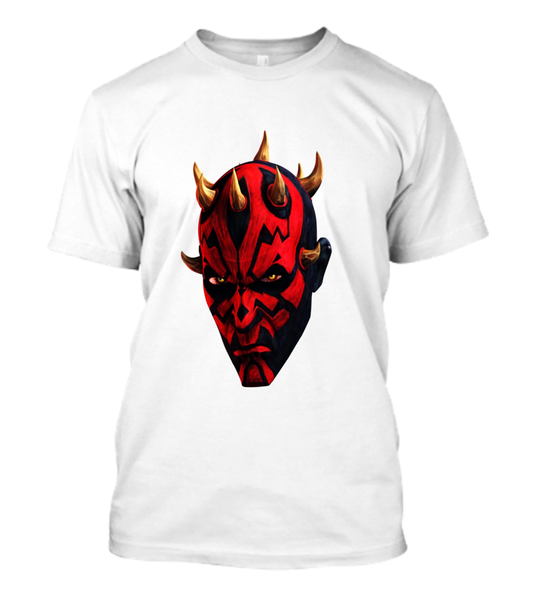 Star Wars The Clone Wars Darth Maul Character Face T-Shirt