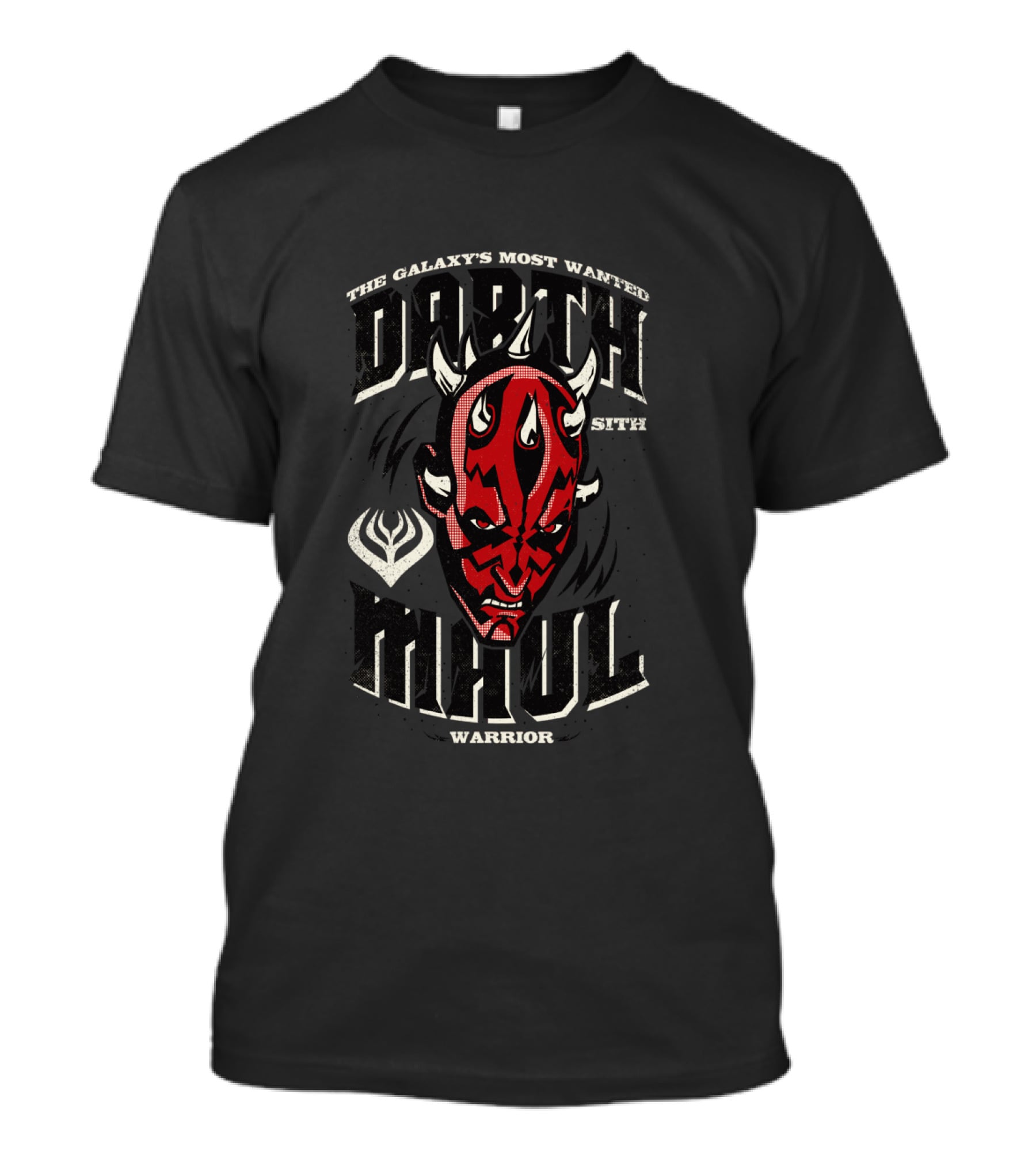 The Galaxy's Most Wanted Sith Darth Maul Warrior T-Shirt