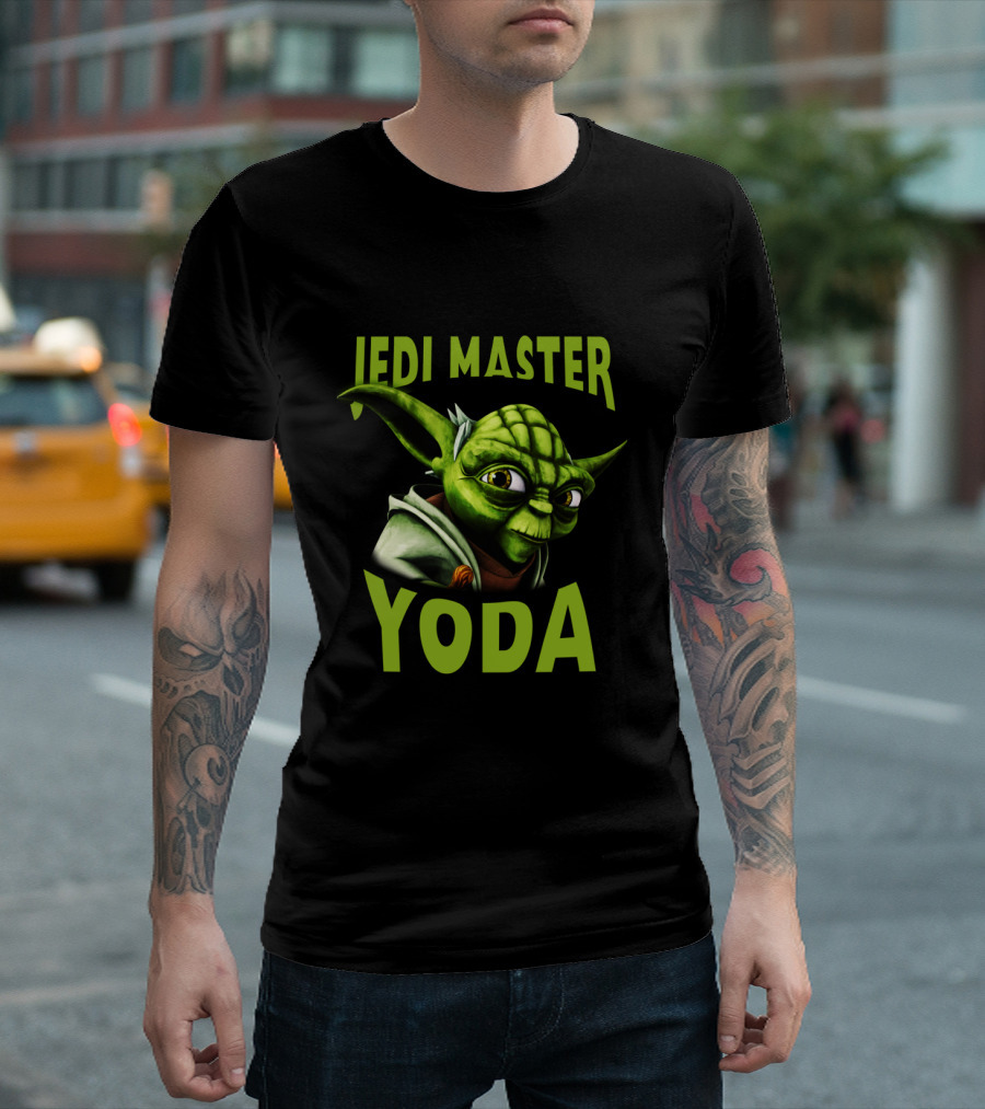 Jedi Master Yoda Big Face The Clone Wars T-Shirt