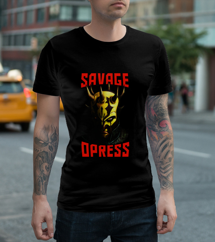 Savage Opress The Clone Wars Big Face T-Shirt