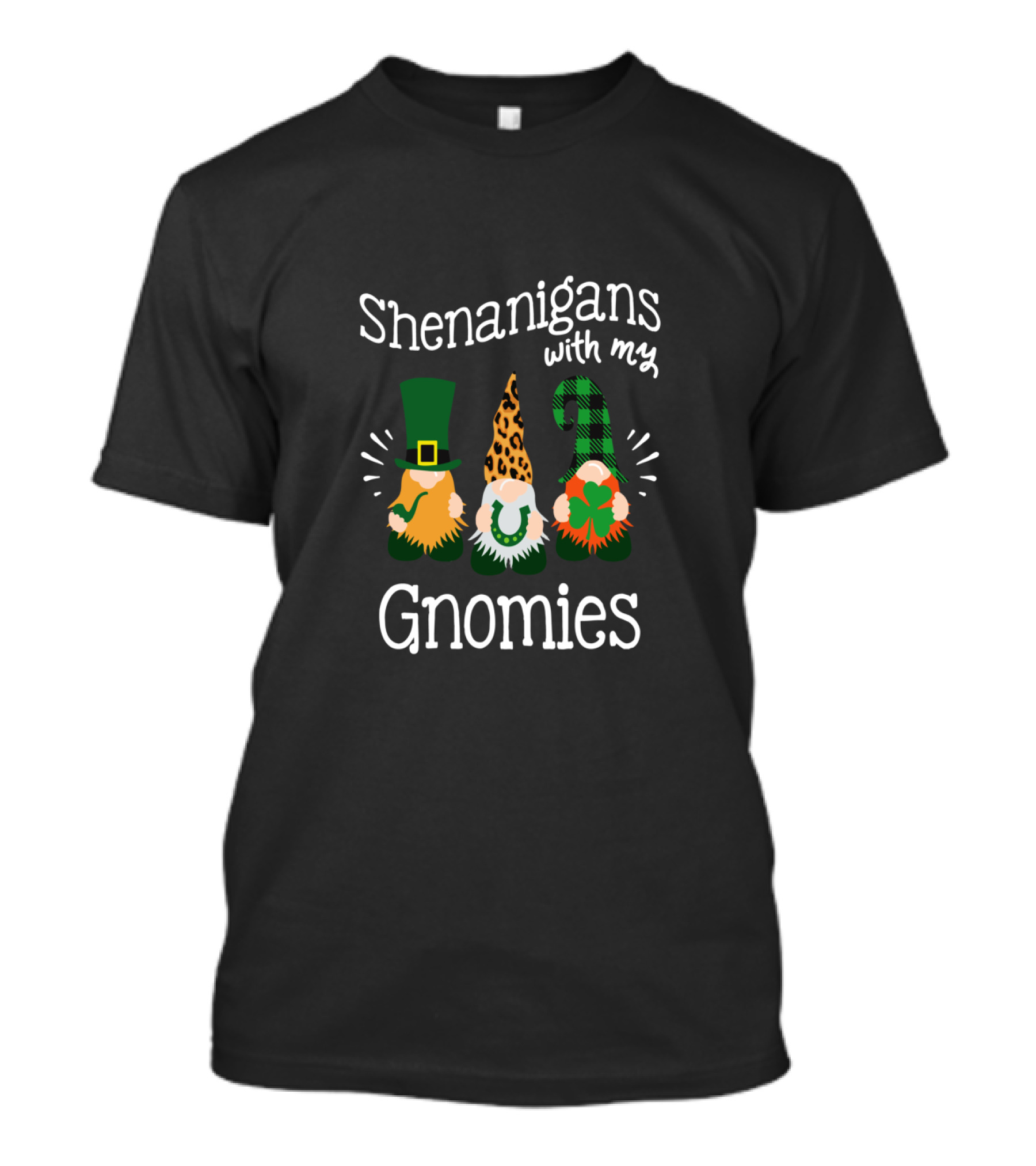 Shenanigans With My Gnomies St. Patrick's Day Leprechaun Gnomes T-Shirt