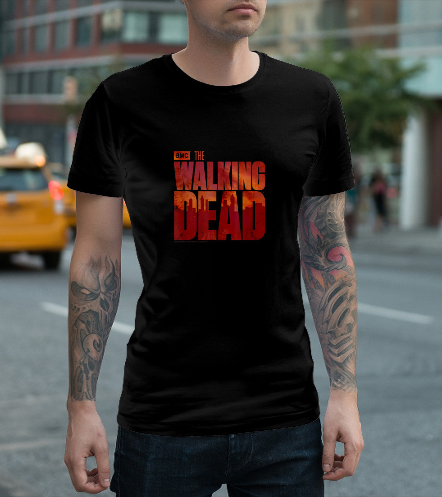AMC The Walking Dead Blood Stained T-Shirt