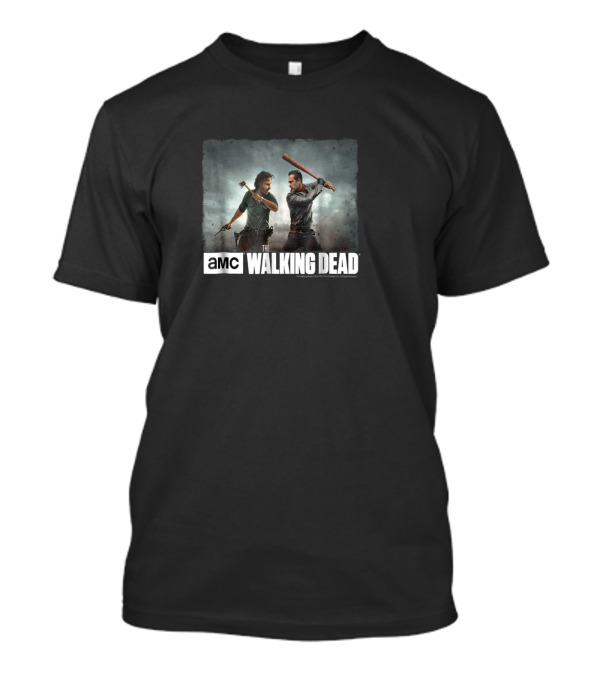 AMC The Walking Dead Rick And Negan Face Off Showdown T-Shirt