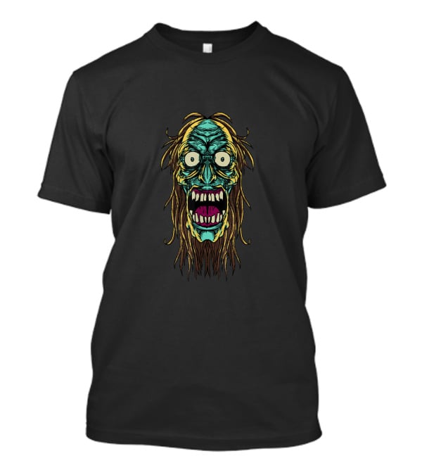 Zombie Undead Walking Living Face Horror T-Shirt