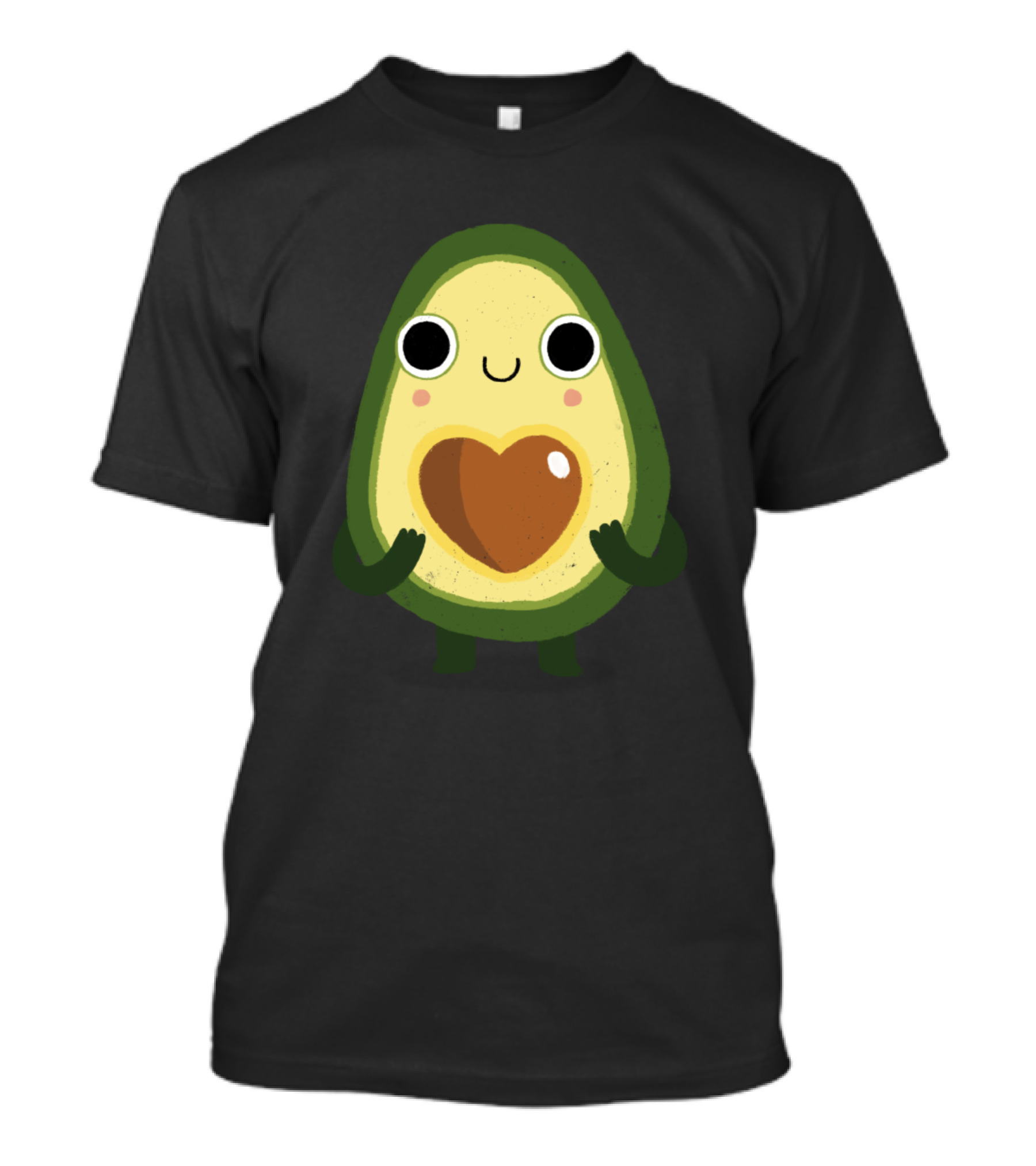 Avocado Luvocado Cute Heart-Filled Avocado Character T-Shirt