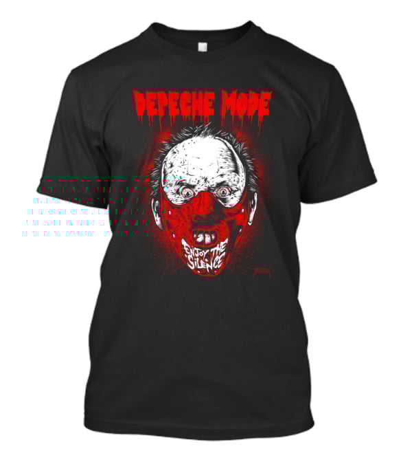 Depeche Mode Enjoy The Silence Horror Mask T-Shirt