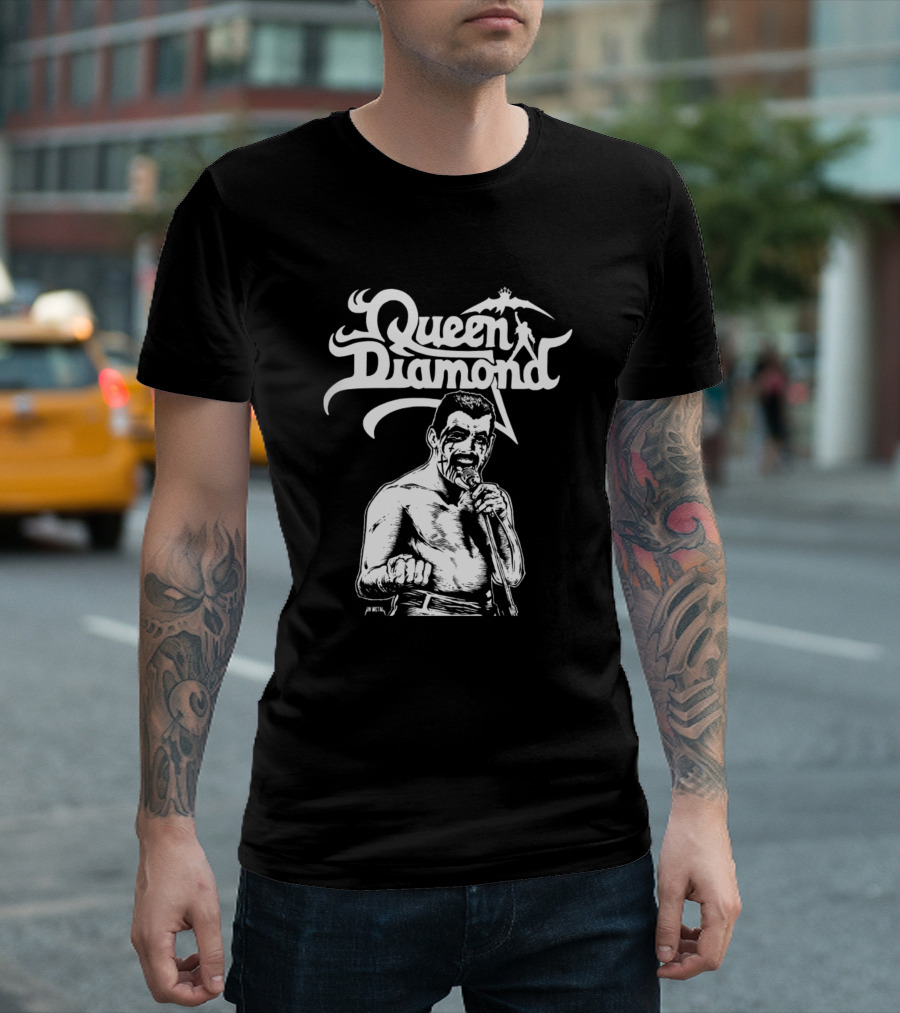 Queen Diamond God Save King Diamond T-Shirt