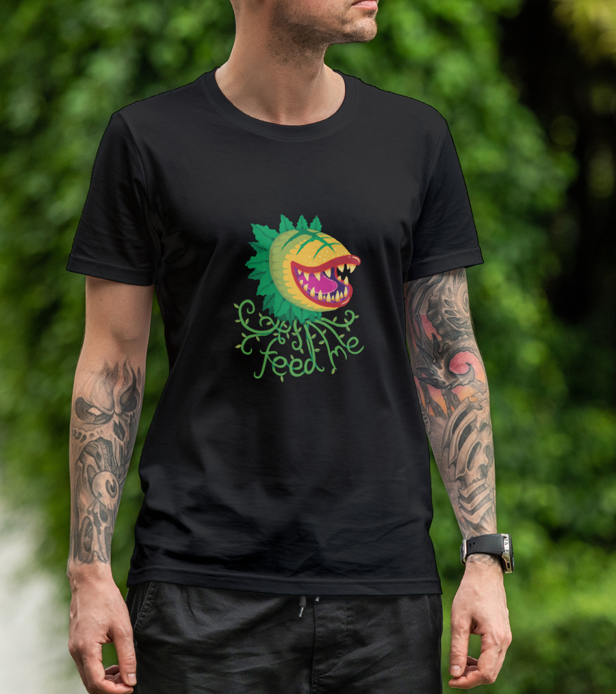 Little Shop Of Horrors Feed Me Audrey II T-Shirt