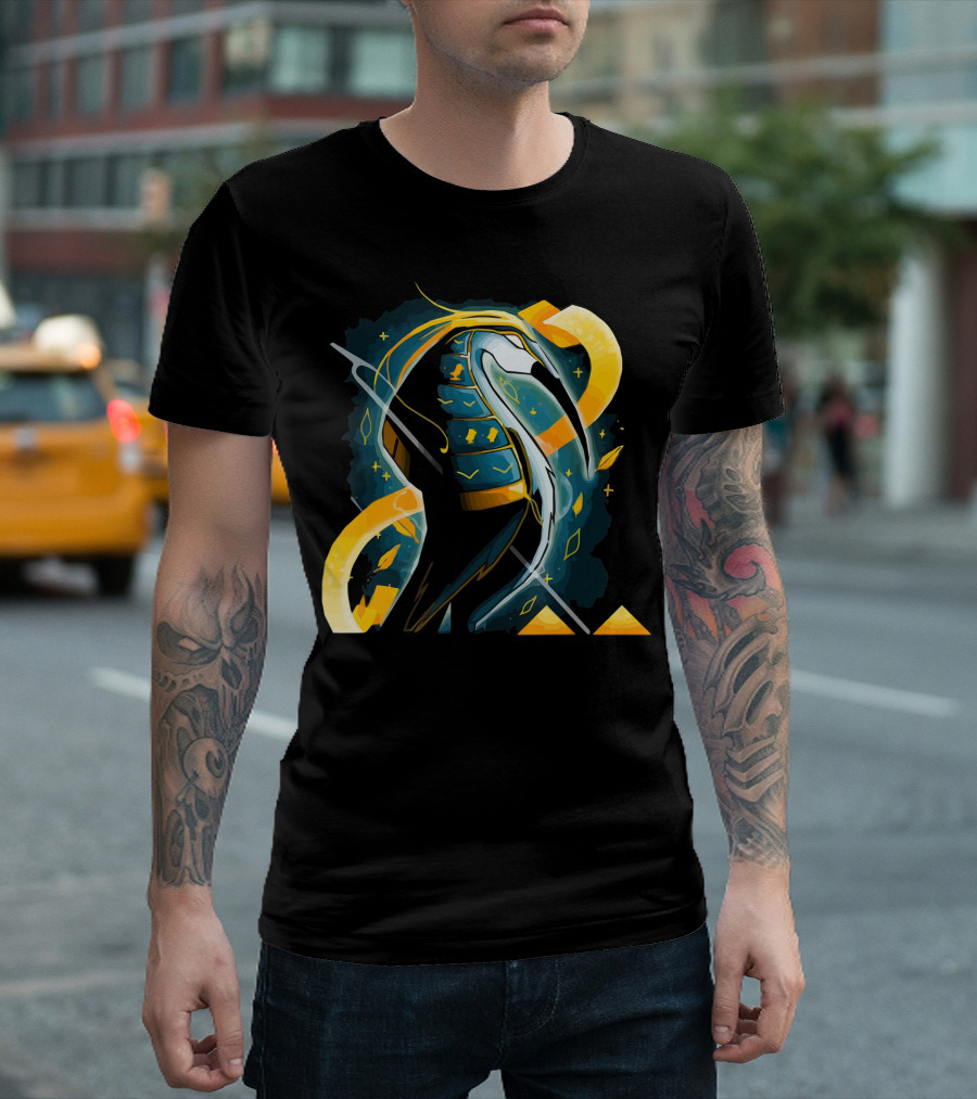 Horus Falcon Egyptian Mythology Iconography T-Shirt