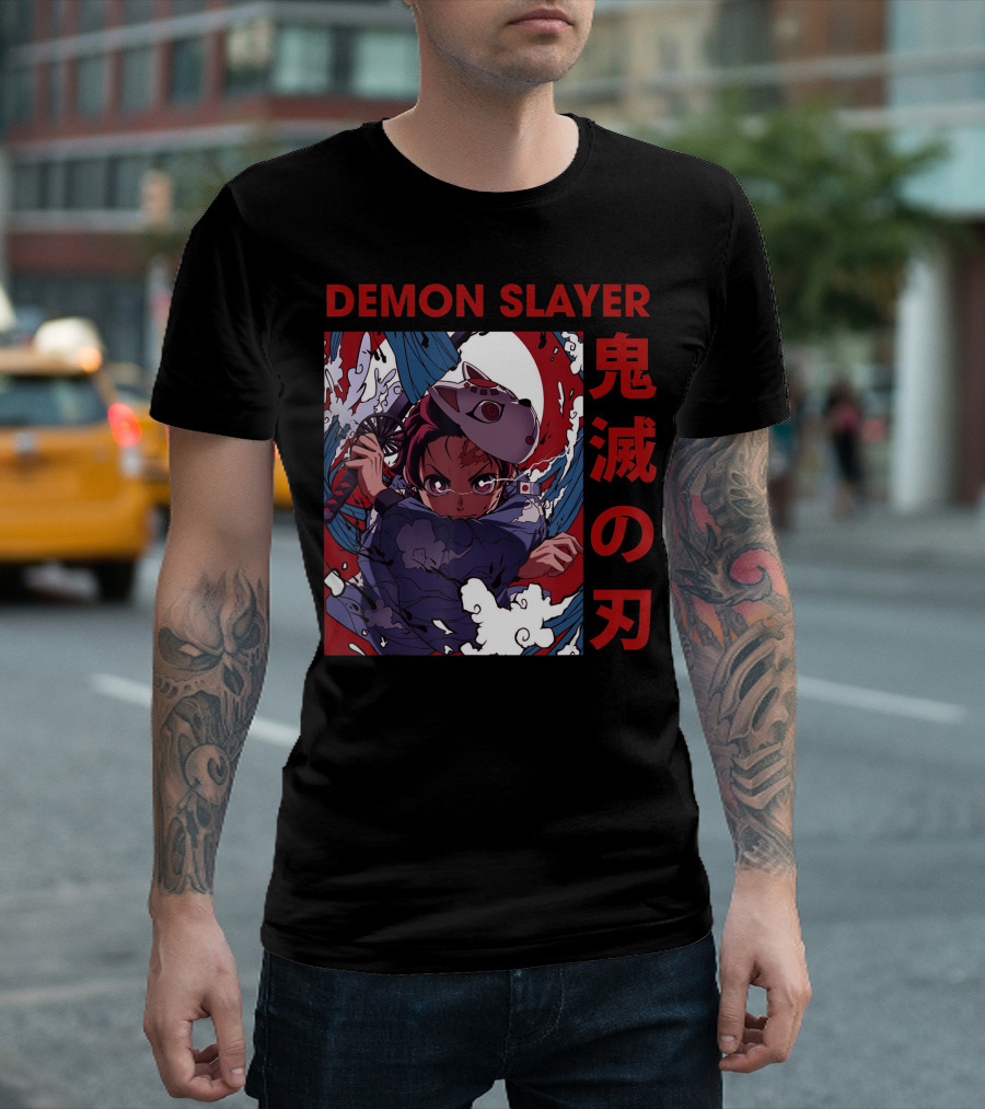 Demon Slayer Japanese Manga Character T-Shirt