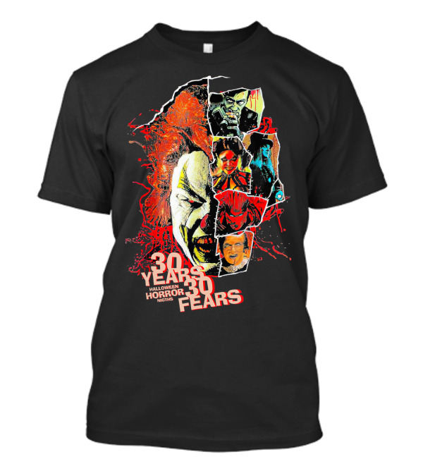 30 Years 30 Fears Halloween Horror Nights Universal Orlando T-Shirt
