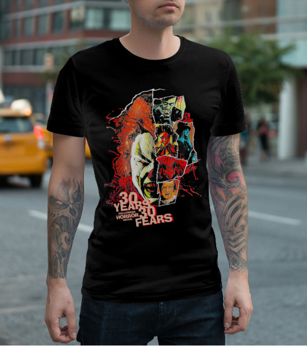 30 Years 30 Fears Halloween Horror Nights Universal Orlando T-Shirt