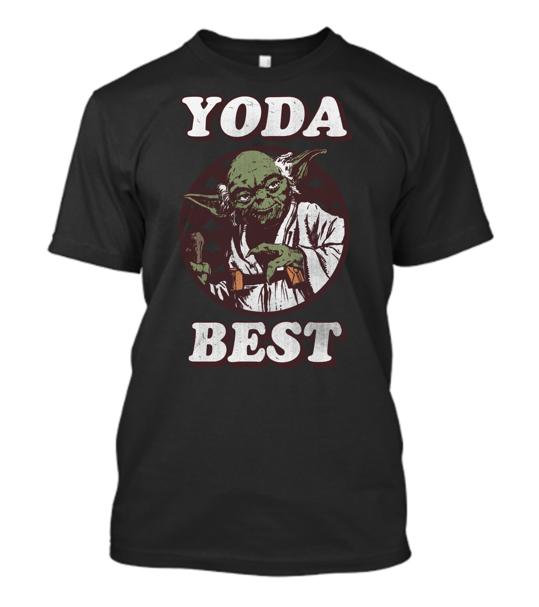 Star Wars Yoda Best Vintage Valentine's Yoda Jedi Master T-Shirt