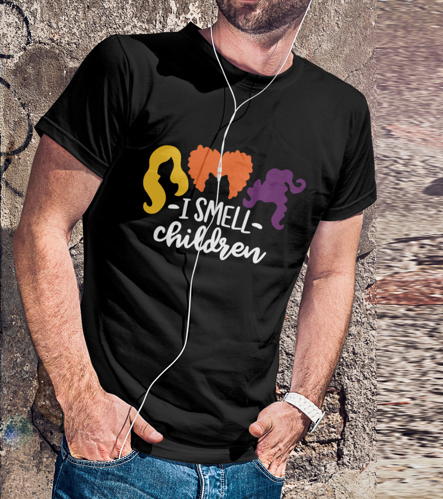 I Smell Children Hocus Pocus Sanderson Sisters Hair T-Shirt