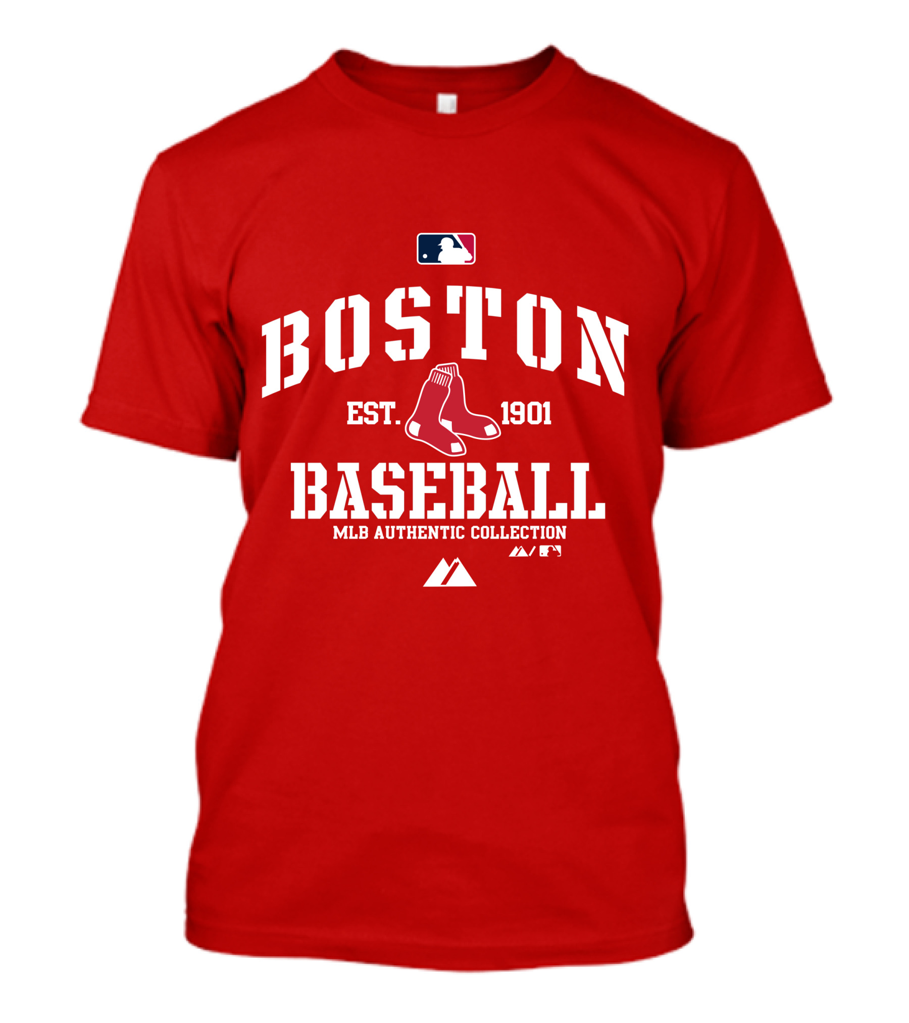 Boston Established 1901 MLB Authentic Collection Baseball T-Shirt