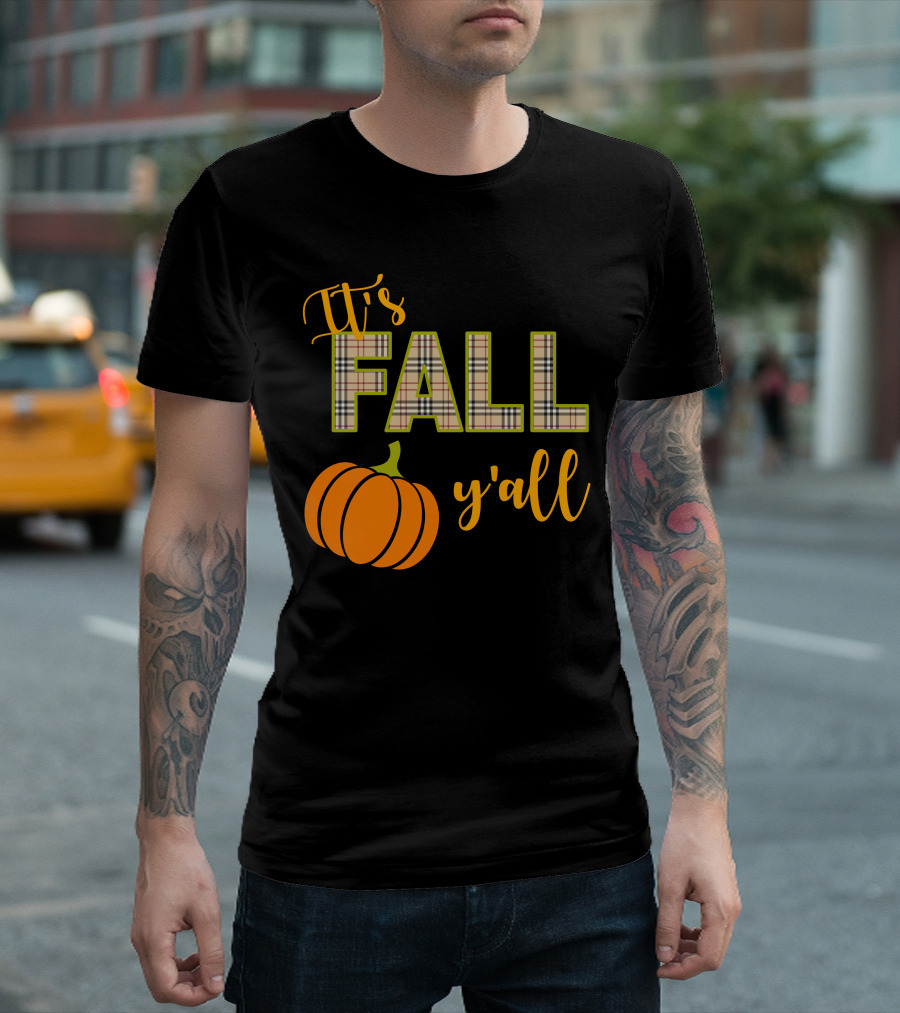 It's Fall Y'all Pumpkin T-Shirt