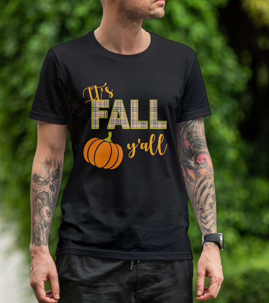 It's Fall Y'all Pumpkin T-Shirt