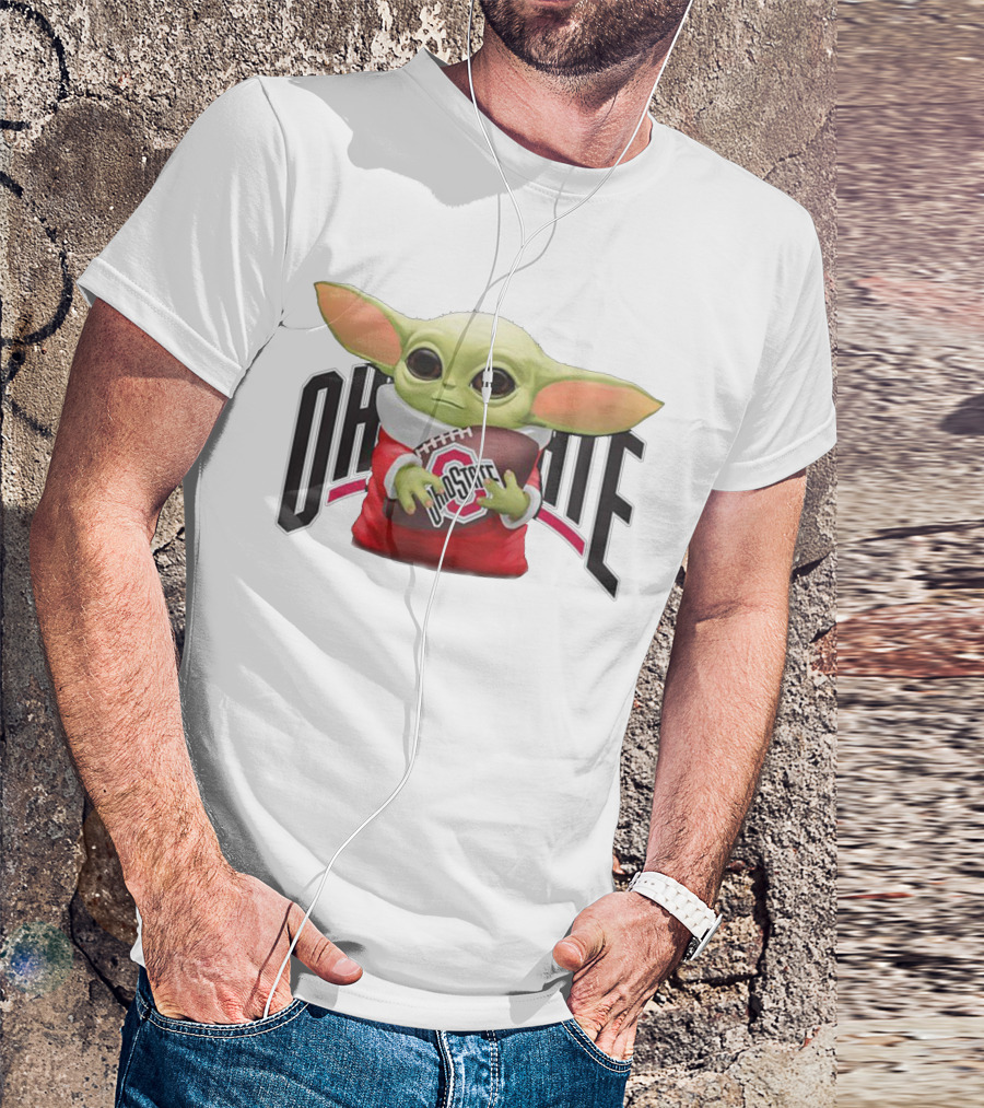BABY YODA OHIO STATE FOOTBALL T-Shirt