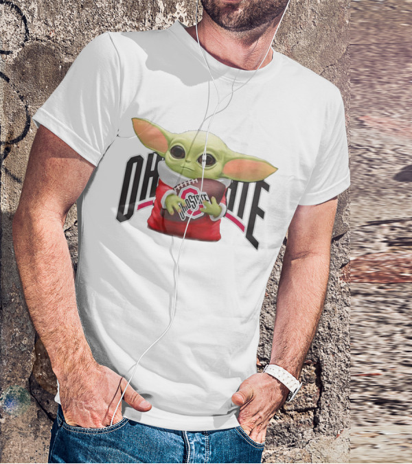 BABY YODA OHIO STATE FOOTBALL T-Shirt