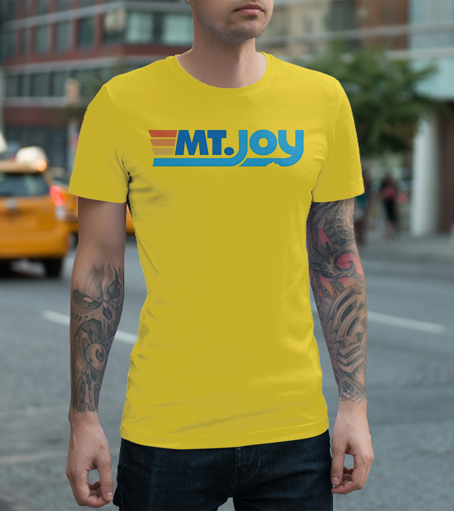 MT Joy Vintage Logo Gradient T-Shirt