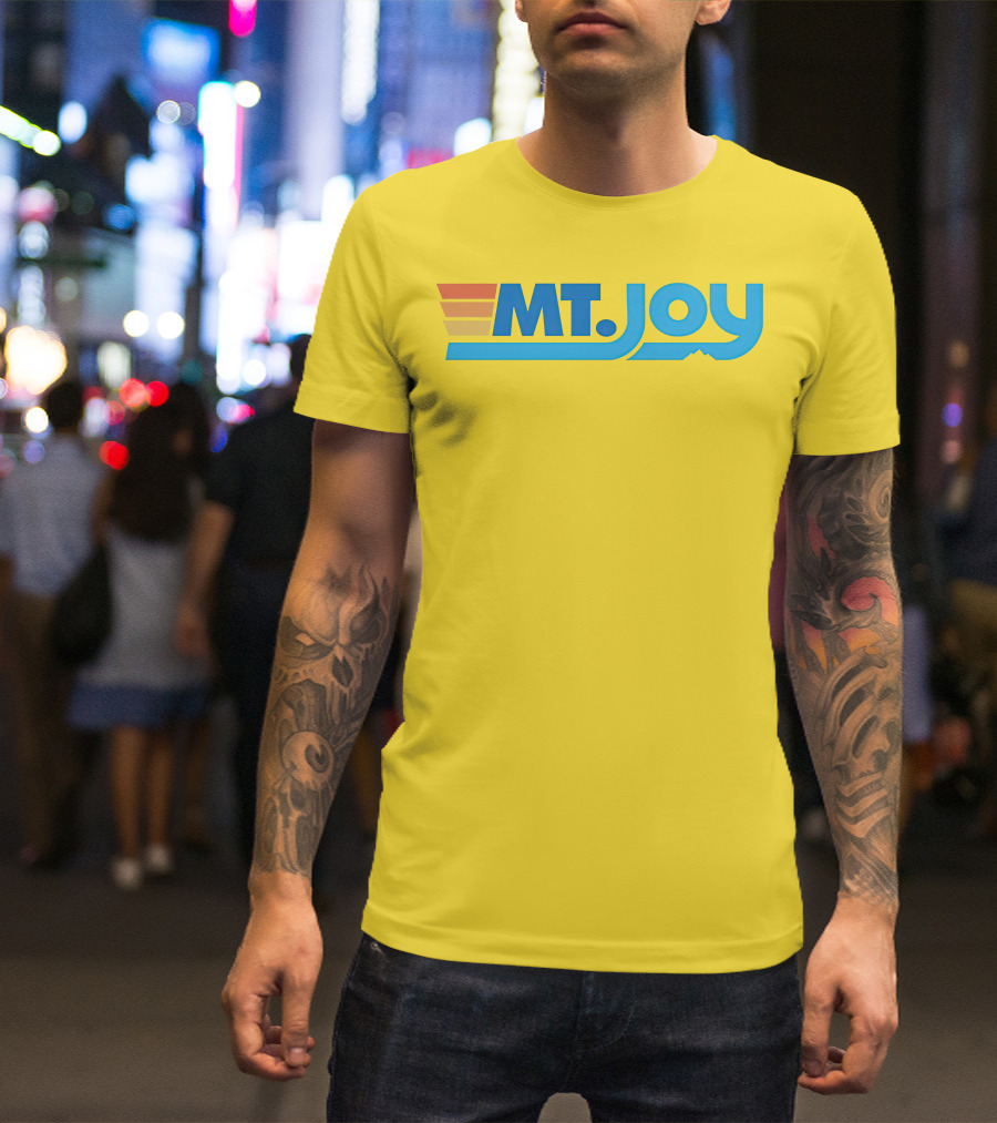 MT Joy Vintage Logo Gradient T-Shirt