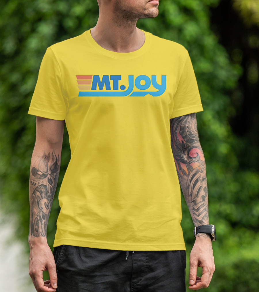 MT Joy Vintage Logo Gradient T-Shirt