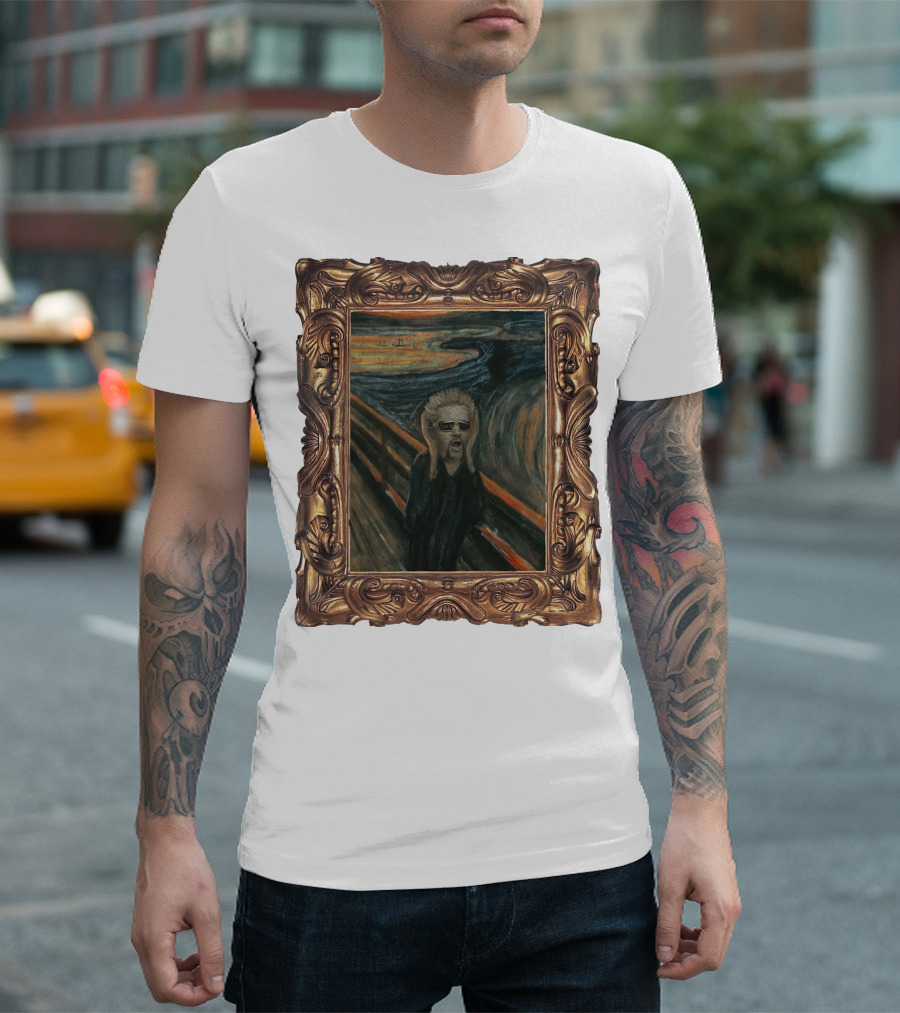 Guy Fieri The Scream Painting T-Shirt
