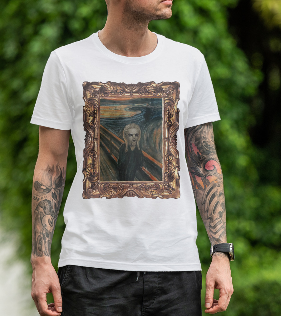 Guy Fieri The Scream Painting T-Shirt