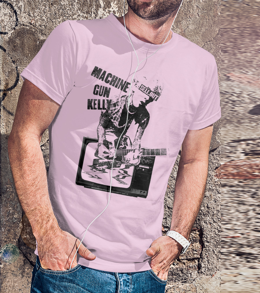 Machine Gun Kelly Sellout TV Guitar T-Shirt