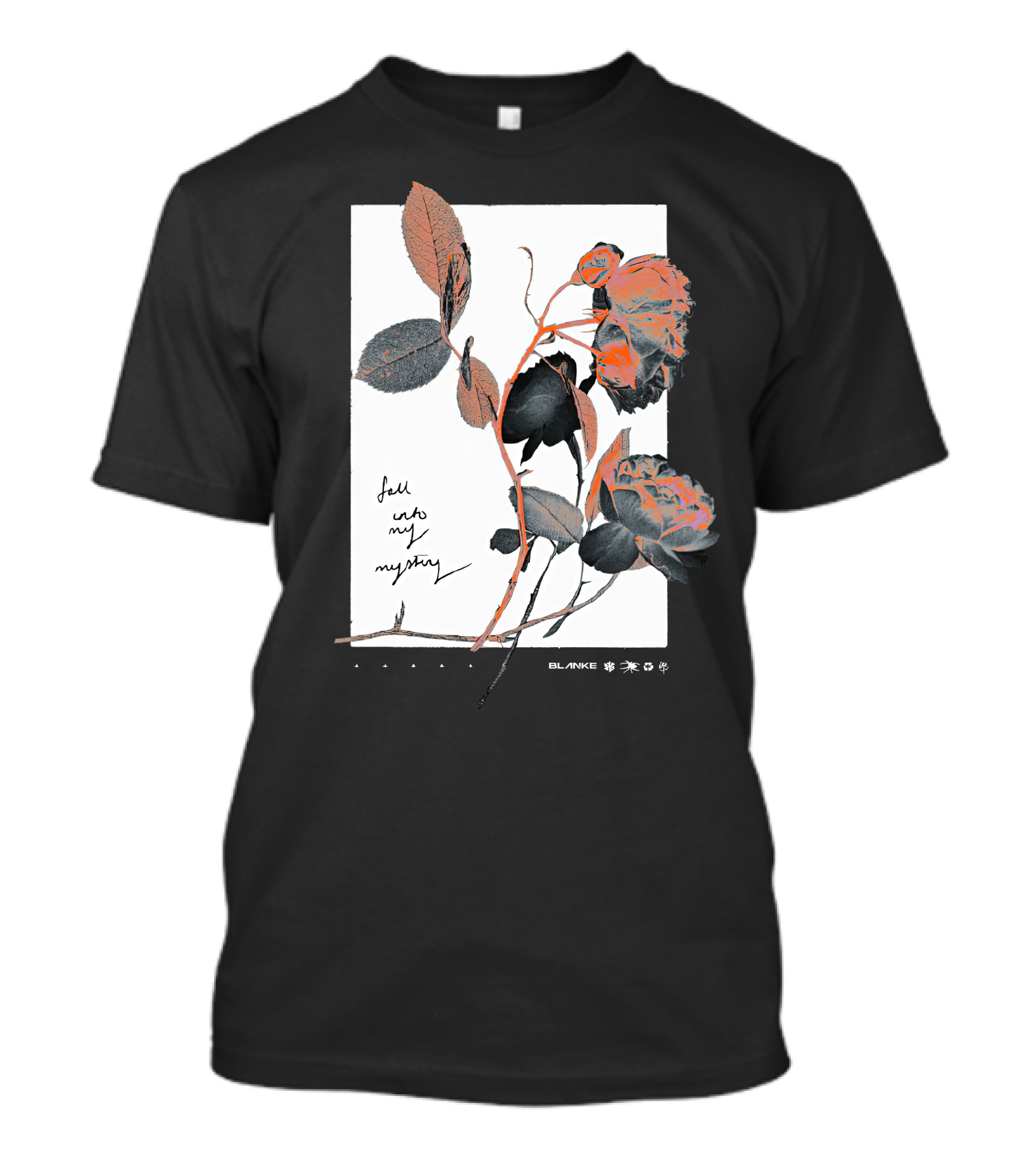Blanke Fall Into My Mystery Roses T-Shirt