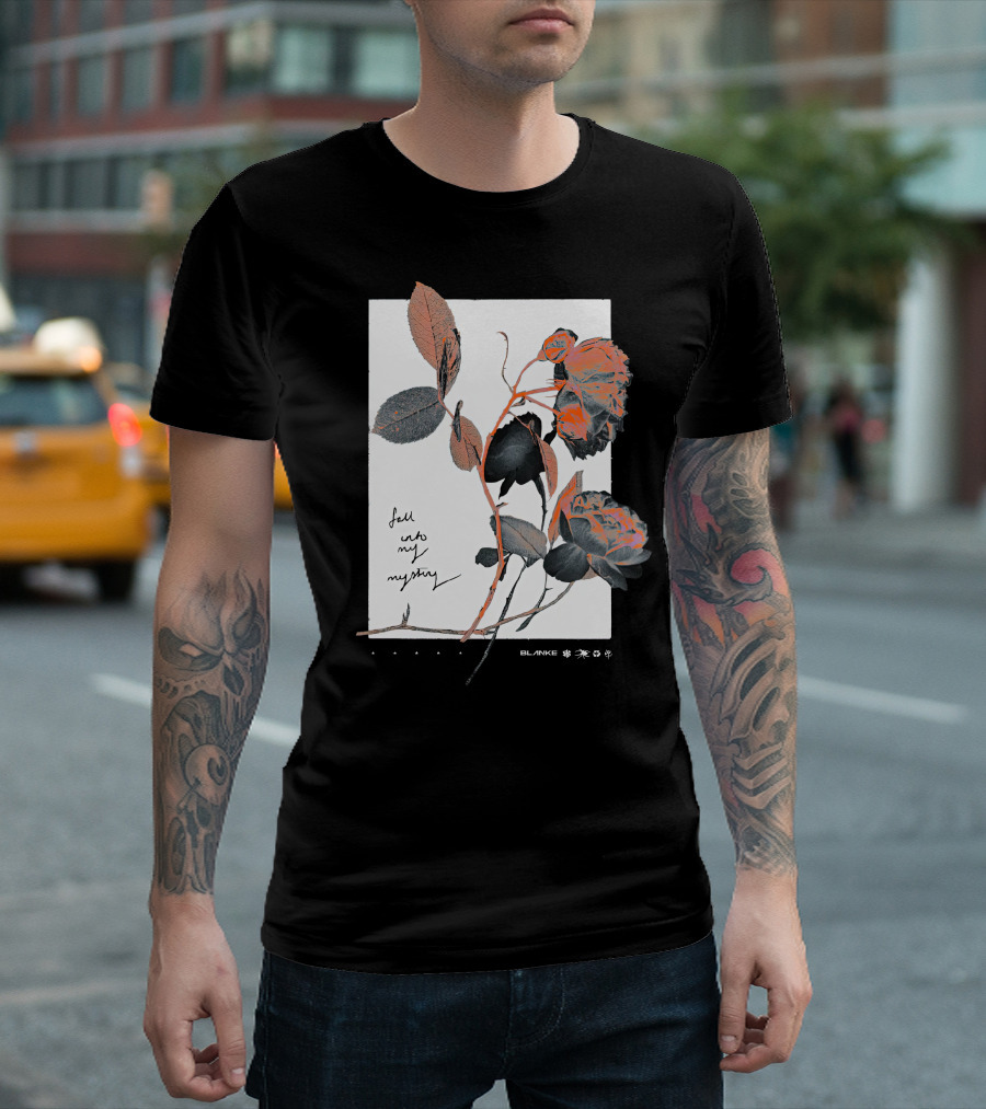 Blanke Fall Into My Mystery Roses T-Shirt