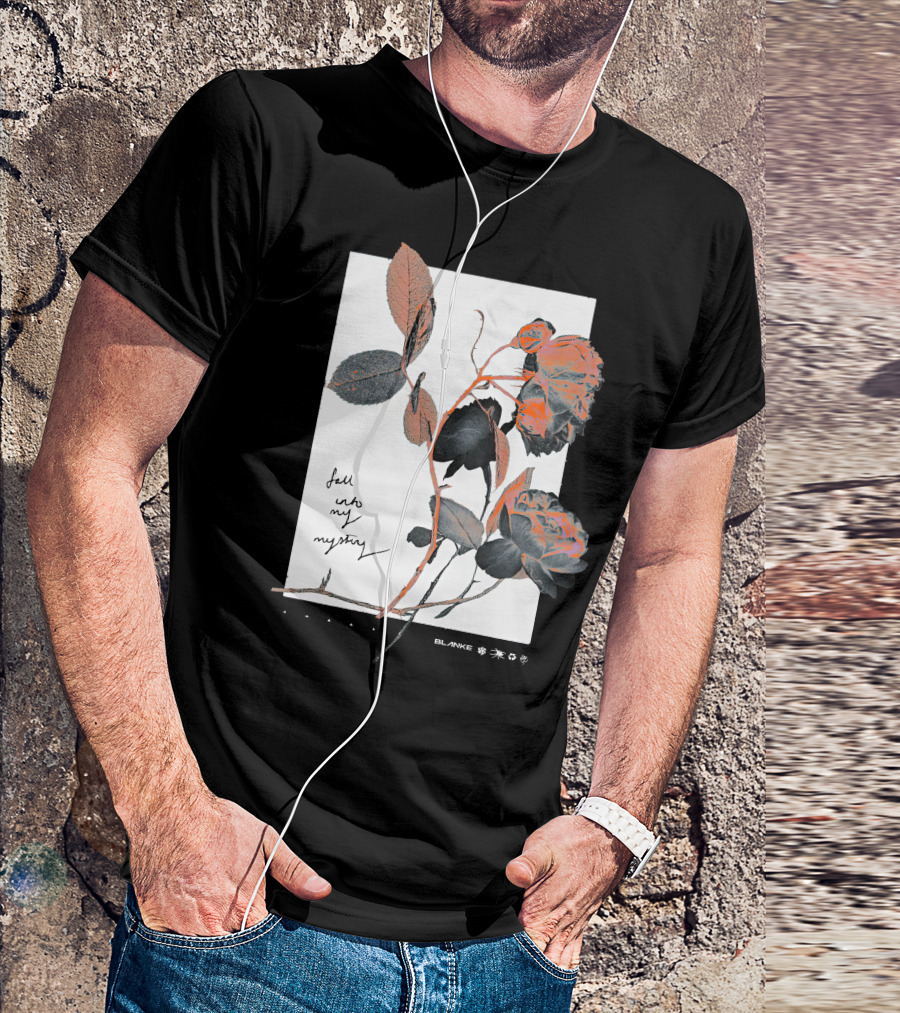 Blanke Fall Into My Mystery Roses T-Shirt