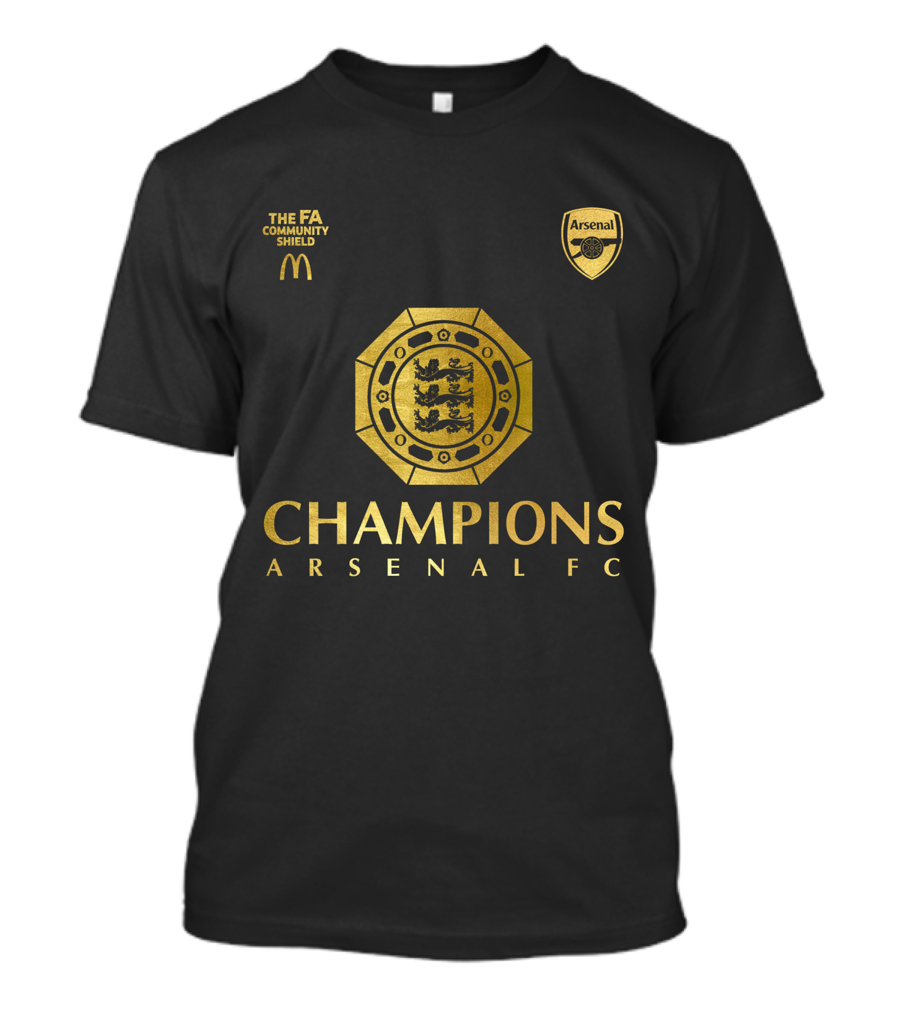 Champions Arsenal FC The FA Community Shield T-Shirt