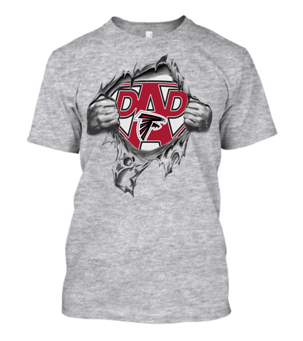Super Dad Atlanta Falcons Fan T-Shirt