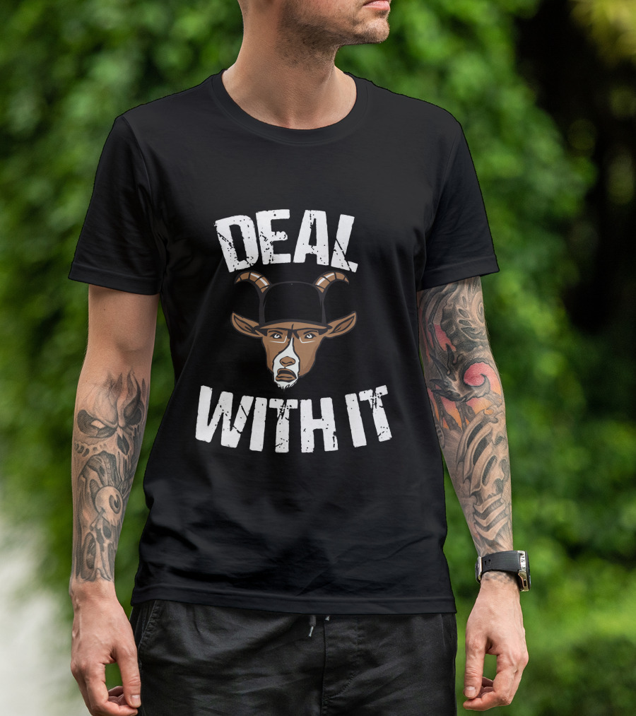 Deal With It Free Joe Kelly Goat T-Shirt