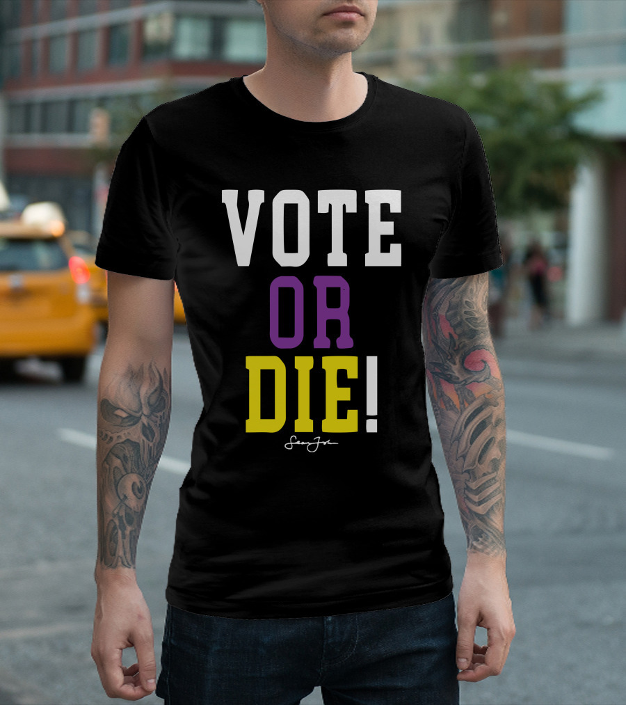 Vote Or Die Lebron James Signature T-Shirt