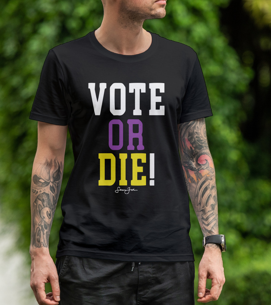 Vote Or Die Lebron James Signature T-Shirt