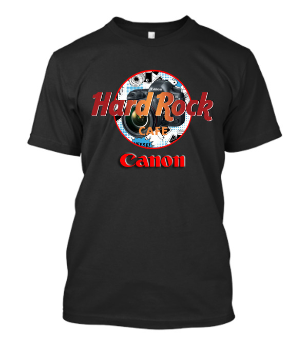 Hard Rock Café Canon Camera T-Shirt