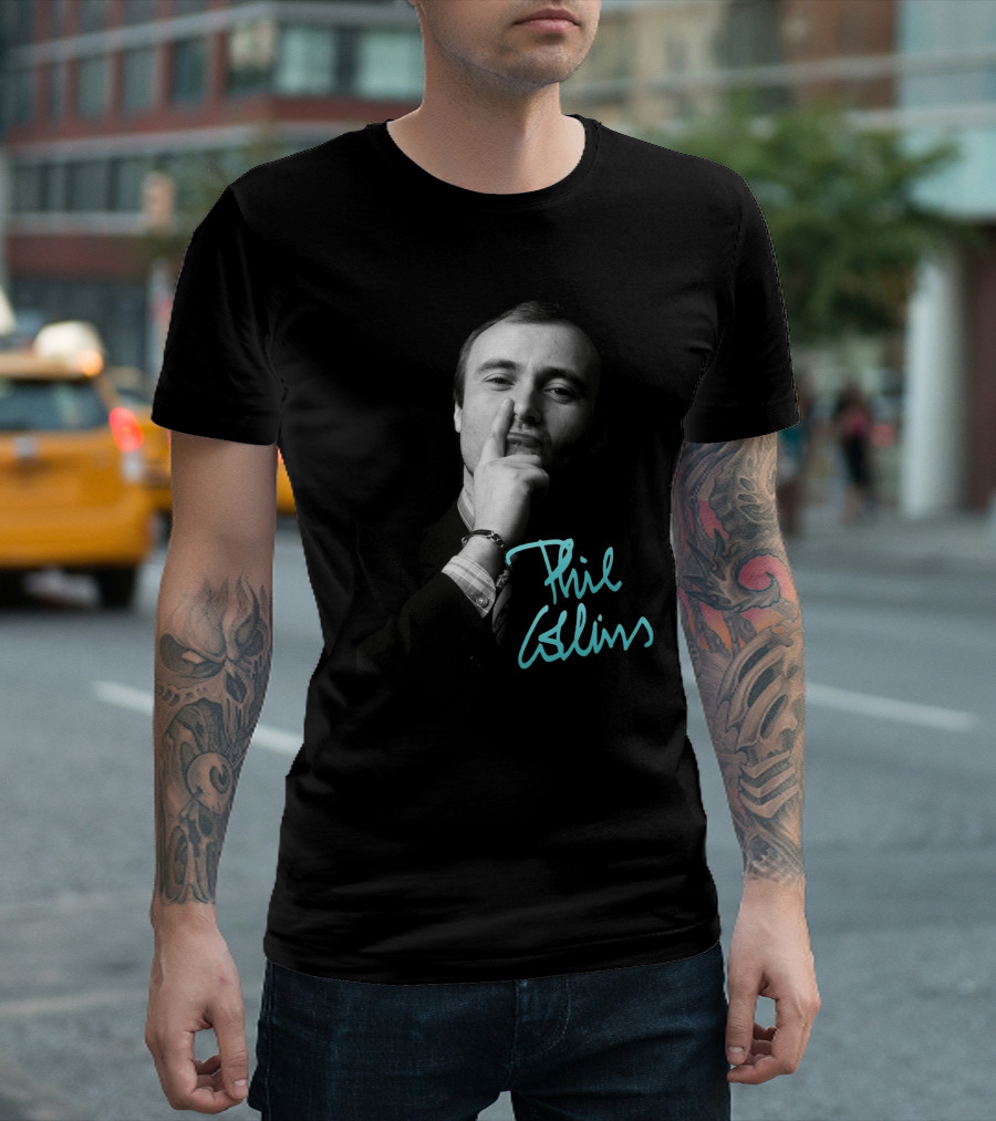 Phil Collins Signature T-Shirt