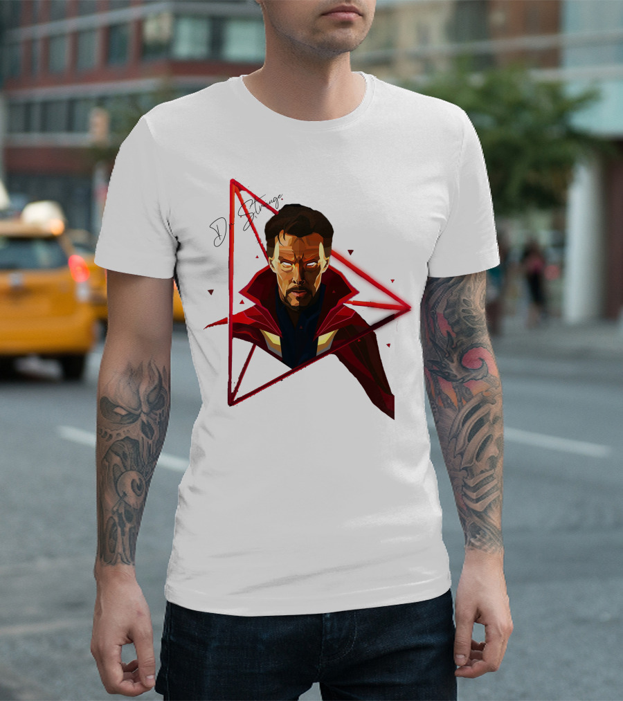 Dr Strange DS1009 Triangle Emblem T-Shirt