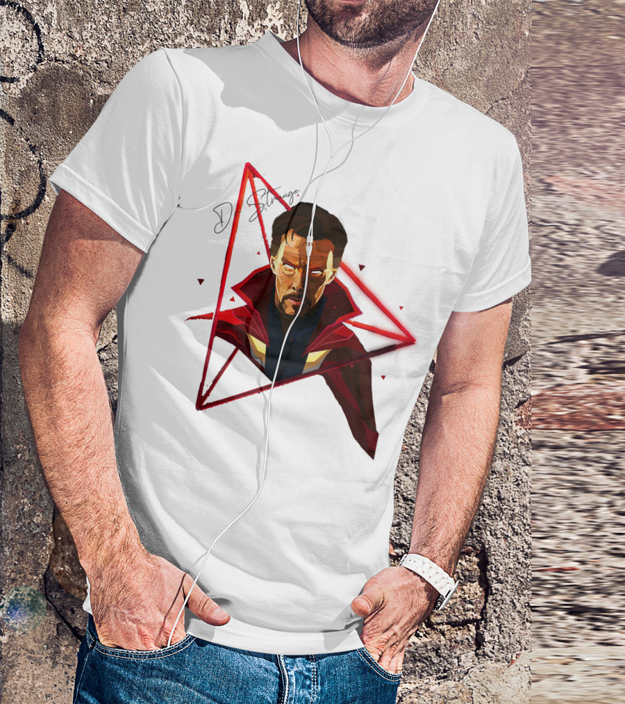Dr Strange DS1009 Triangle Emblem T-Shirt