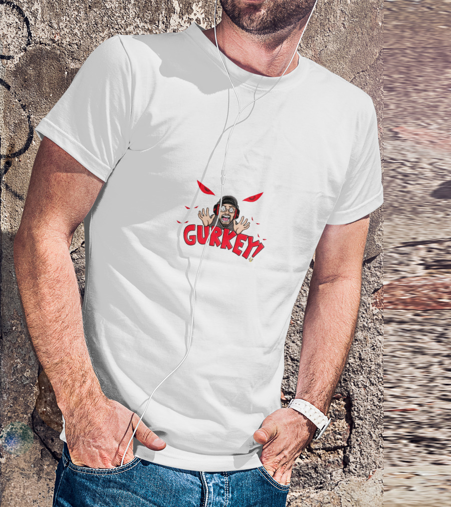 FGTEEV Gurkey Cartoon Character Red Eyes T-Shirt