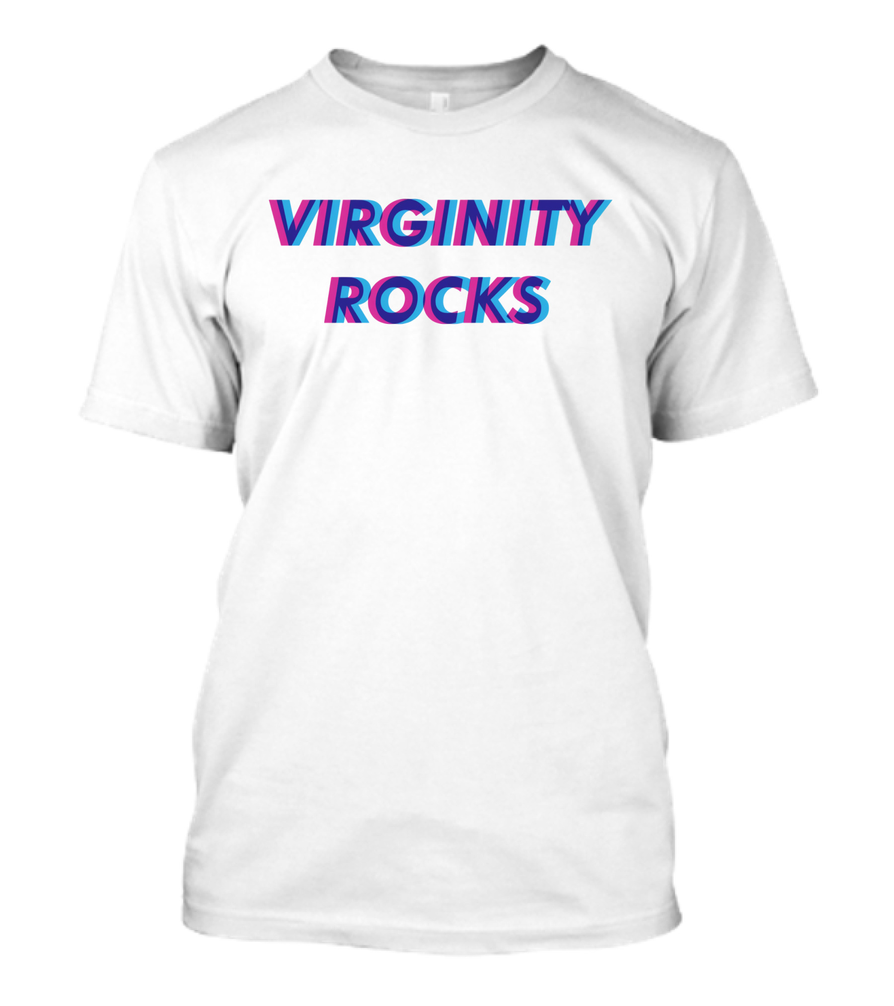 VIRGINITY ROCKS Why Be Racist Sexist Homophobic T-Shirt