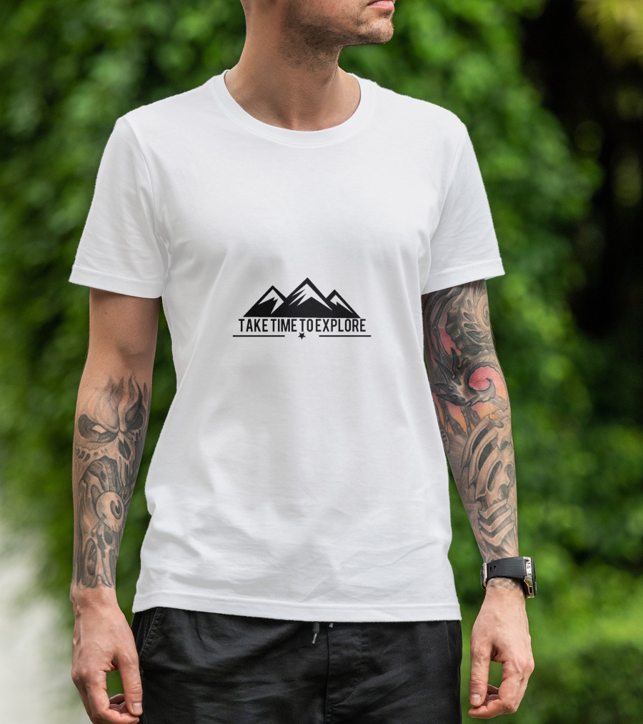 TAKE TIME TO XPLORE Mountains T-Shirt