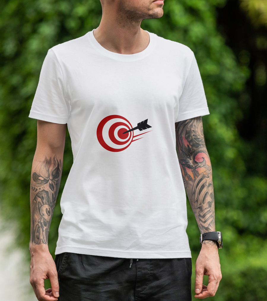 Target Bullseye With Arrow T-Shirt