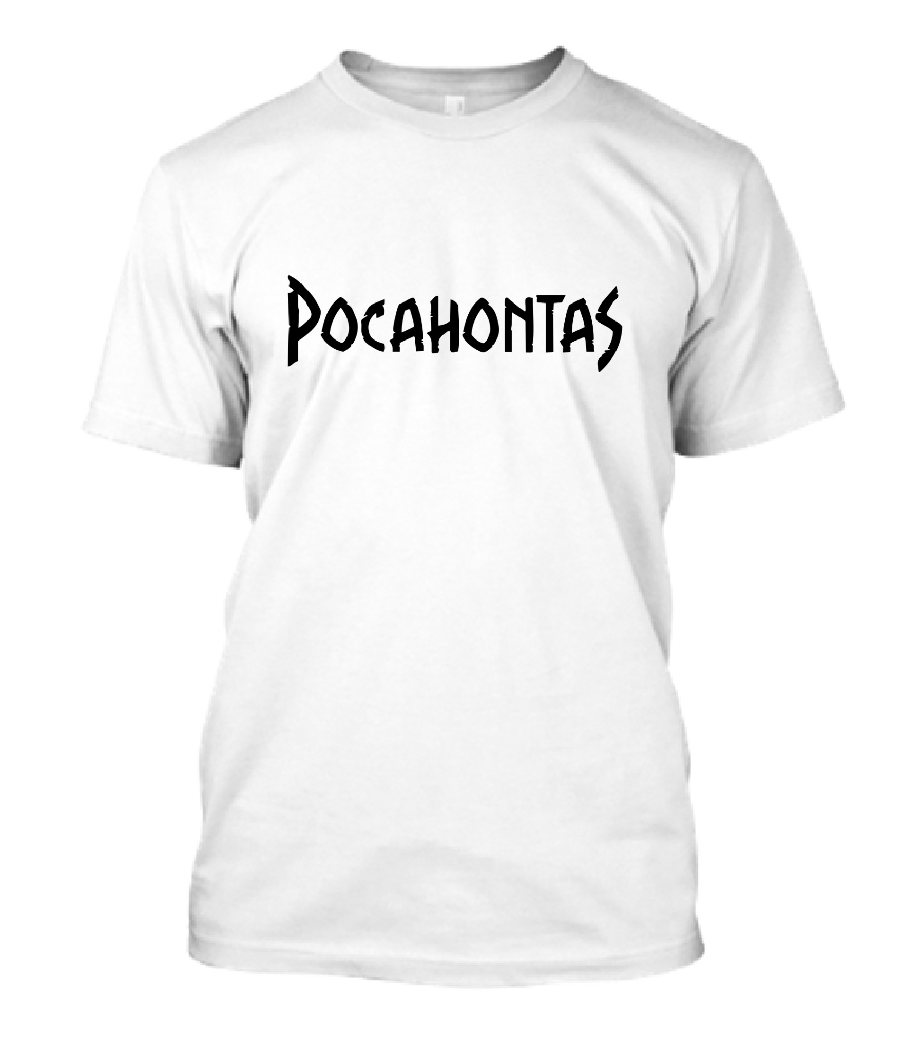 Pocahontas Disney Style Font Classic Lettering T-Shirt