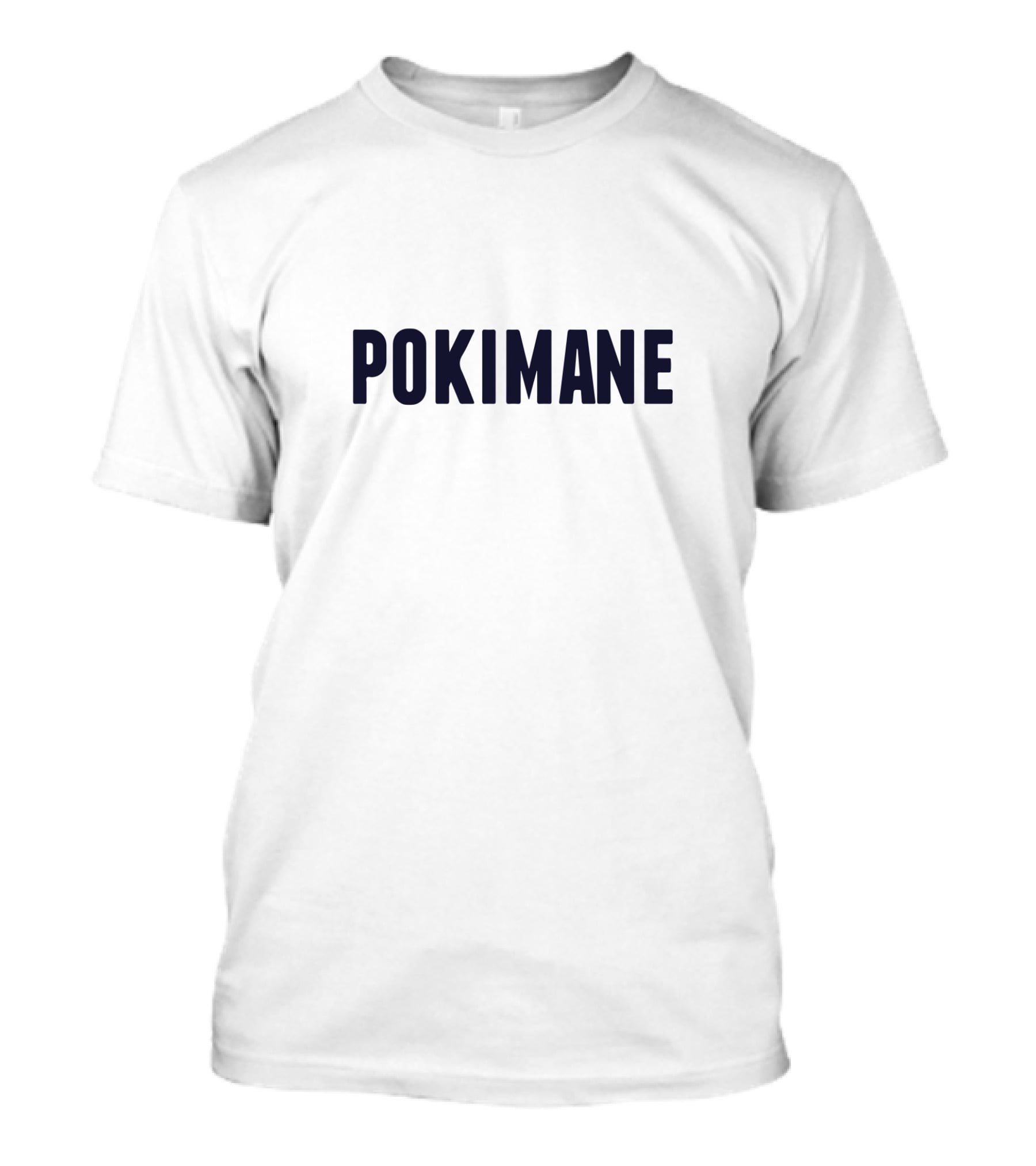 POKIMANE Twitch Streamer Logo Typography T-Shirt