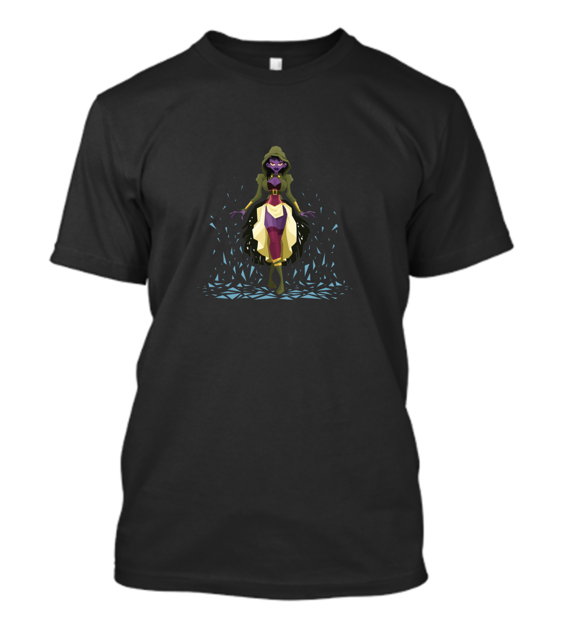 Cloak Iconic Hooded Mysterious Character With Mystic Aura T-Shirt