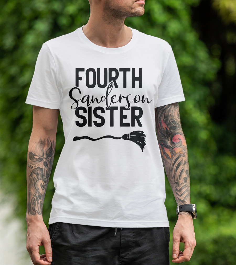 Fourth Sanderson Sister Broom T-Shirt