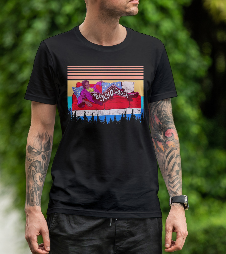 Dave Chappelle Rick James Character Illustration With Comedic Catchphrase T-Shirt